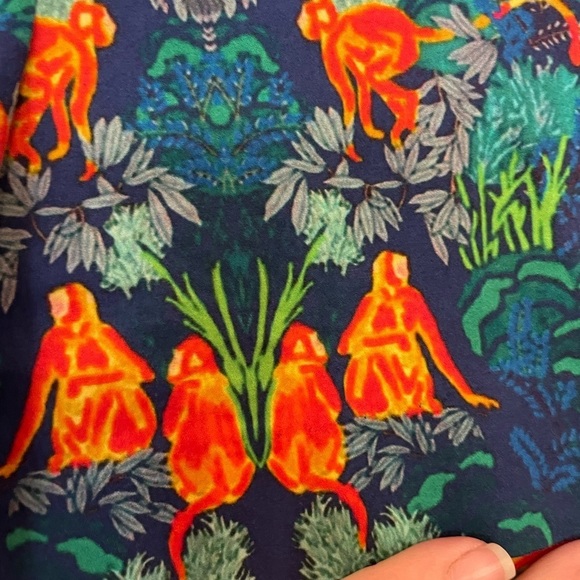 LAUREN GOLD monkey print shorts - Picture 3 of 4